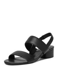 Gino Rossi - GINO ROSSI Sandały C-LP355740-1 Czarny. Kolor: czarny. Materiał: skóra #3
