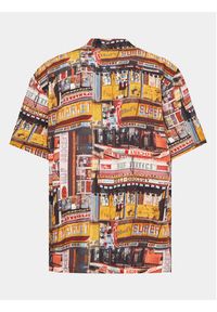 HUF Koszula Corner Store BU00175 Kolorowy Regular Fit. Materiał: wiskoza. Wzór: kolorowy