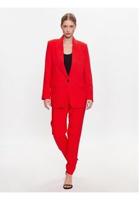 Bruuns Bazaar Marynarka Cindy BBW2548 Czerwony Regular Fit. Kolor: czerwony. Materiał: syntetyk