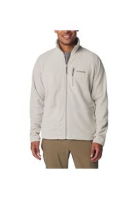 columbia - Bluza polarowa męska Columbia Fast Trek II. Kolor: beżowy. Materiał: polar. Sport: turystyka piesza #1