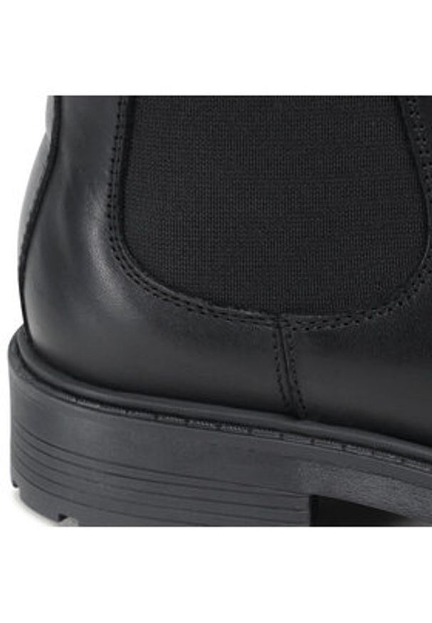 Clarks Sztyblety Orinoco2 Lane 261636194 Czarny. Kolor: czarny. Materiał: skóra