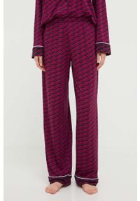DKNY - Dkny piżama damska kolor fioletowy. Kolor: fioletowy #5