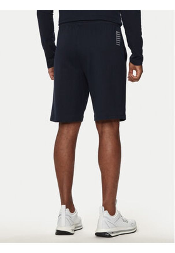 EA7 Emporio Armani Szorty sportowe 8NPS65 PJVRZ 1562 Granatowy. Kolor: niebieski. Materiał: bawełna. Styl: sportowy