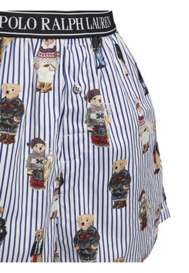 Polo Ralph Lauren Szorty piżamowe 4P0119 Błękitny Relaxed Fit. Kolor: niebieski. Materiał: bawełna