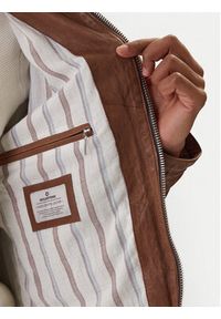 Milestone Kurtka skórzana Oliverio 611099 60770 Brązowy Regular Fit. Kolor: brązowy. Materiał: skóra #2