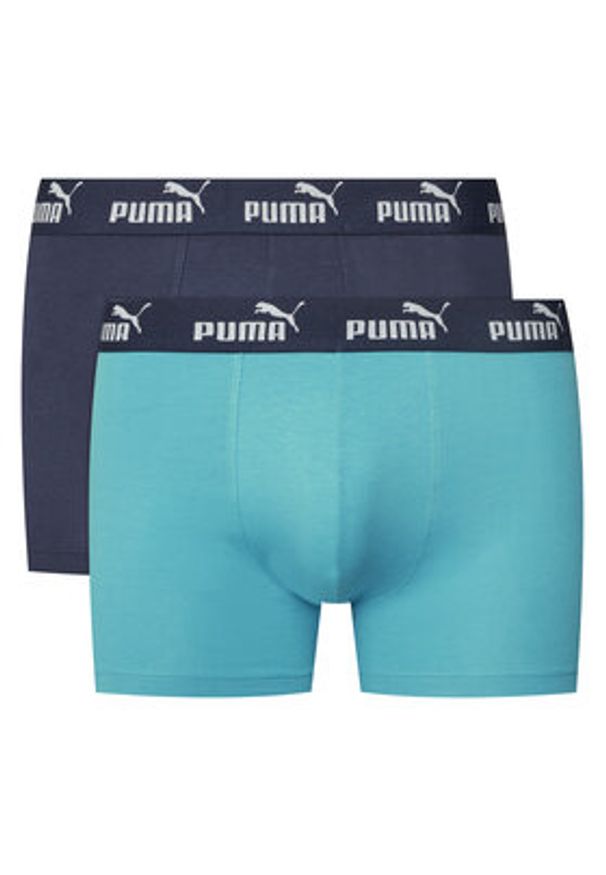 Puma Komplet 2 par bokserek 938753 Kolorowy. Materiał: bawełna. Wzór: kolorowy