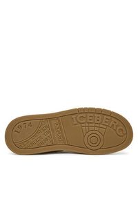 Iceberg Sneakersy IU172409 Brązowy. Kolor: brązowy. Materiał: zamsz, skóra #4