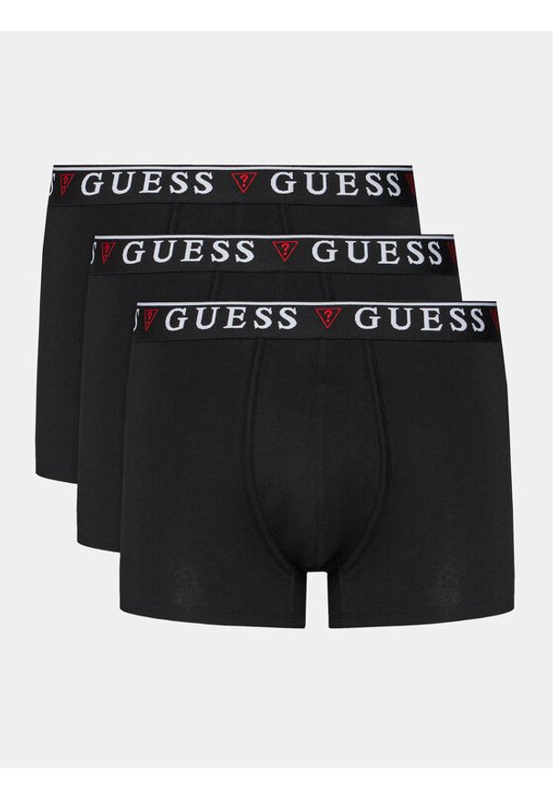 Guess Komplet 3 par bokserek Brian U97G01 KCD31 Czarny. Kolor: czarny. Materiał: bawełna