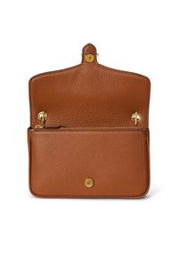 Lauren Ralph Lauren - LAUREN RALPH LAUREN Torebka 432977374002 Brązowy. Kolor: brązowy. Materiał: skórzane #5