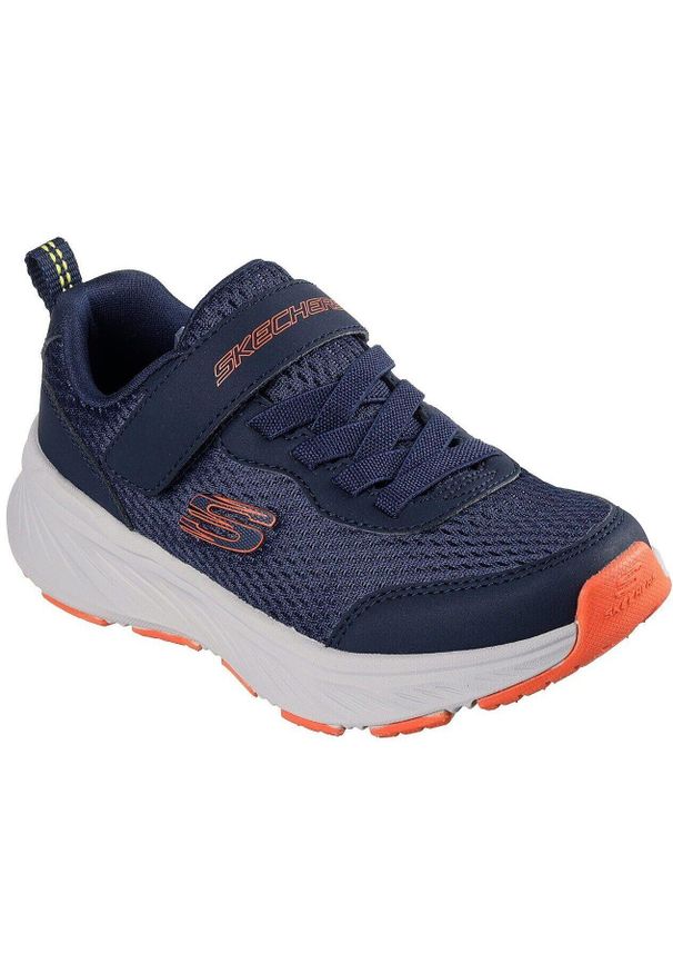 skechers - Adidasy Skechers Edgeride, Dzieci. Okazja: na uczelnię. Kolor: niebieski. Materiał: materiał. Model: Skechers Sport. Sport: joga i pilates