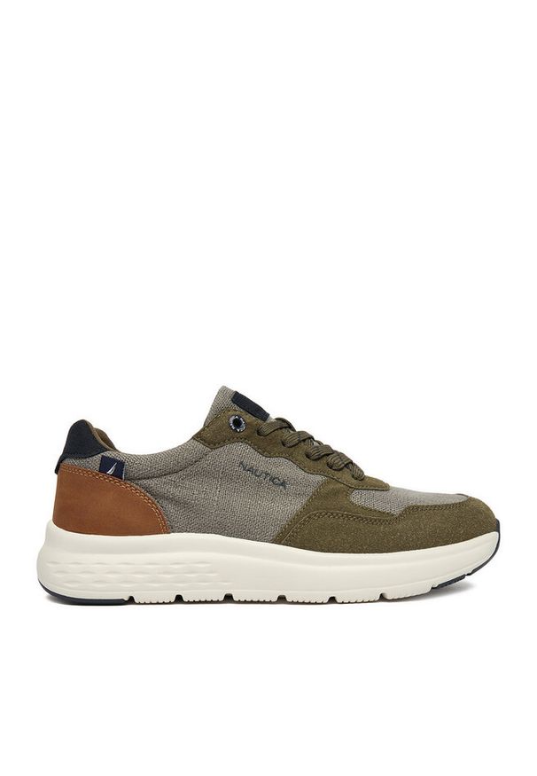 Sneakersy Nautica. Kolor: zielony