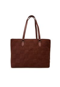 Love Moschino - LOVE MOSCHINO Torebka JC4123PP0NKB120A Brązowy. Kolor: brązowy. Materiał: skórzane #4