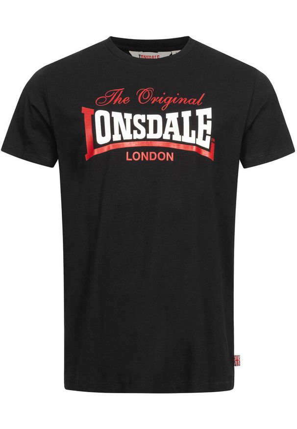 Koszulka Lonsdale Aldingham. Kolor: czarny