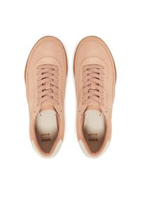 BOSS Sneakersy Carlynn Lowp 50541691 Różowy. Kolor: różowy. Materiał: zamsz, skóra #3
