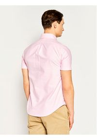 Polo Ralph Lauren Koszula Classics 710787736 Różowy Slim Fit. Typ kołnierza: polo. Kolor: różowy. Materiał: bawełna #4