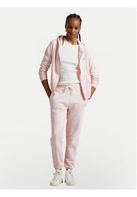 Polo Ralph Lauren Bluza 211935584017 Różowy Regular Fit. Typ kołnierza: polo. Kolor: różowy. Materiał: bawełna #4