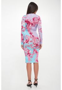 Versace Jeans Couture - Sukienka z nadrukiem VERSACE JEANS COUTURE. Wzór: nadruk #3