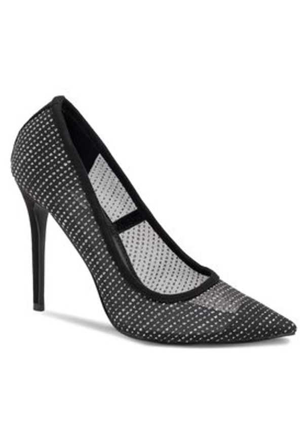 DeeZee Szpilki JENNIFER KL-HT92831-78 Czarny. Kolor: czarny. Materiał: materiał. Obcas: na szpilce