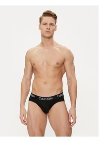 Calvin Klein Underwear Komplet 3 par slipów 000NB2969A Czarny. Kolor: czarny. Materiał: syntetyk #4