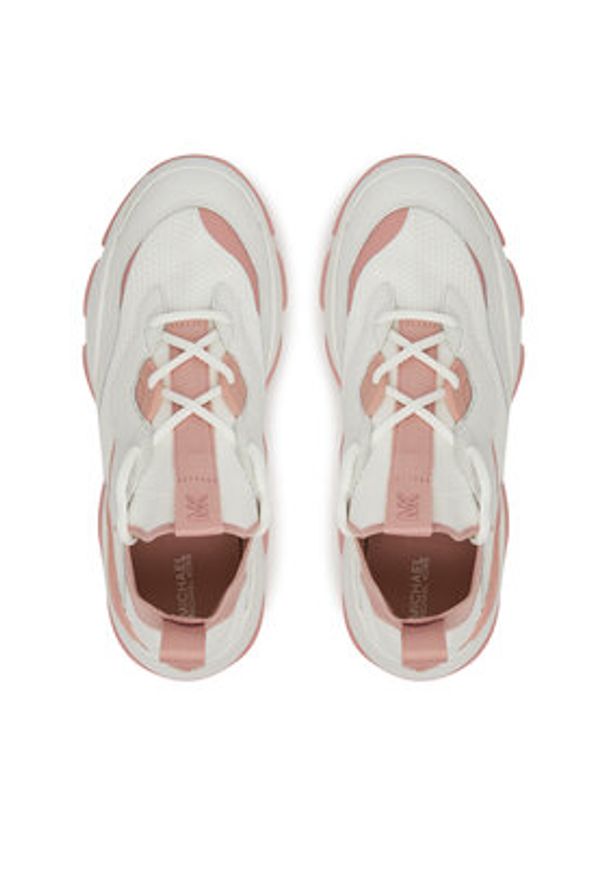 MICHAEL Michael Kors Sneakersy Atlas 43S5ATFS1L Biały. Kolor: biały. Materiał: materiał