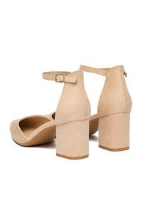 Jenny - JENNY Czółenka CEO-AMMA WSS20968-01. Beżowy. Kolor: beżowy. Materiał: materiał #6