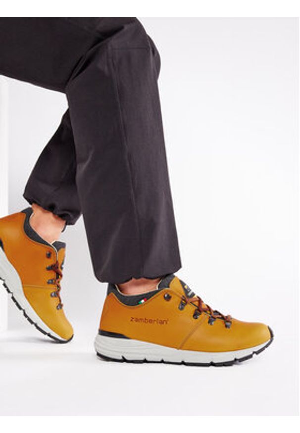 Zamberlan Trekkingi 323 Cornell Low Żółty. Kolor: żółty. Materiał: skóra. Sport: turystyka piesza