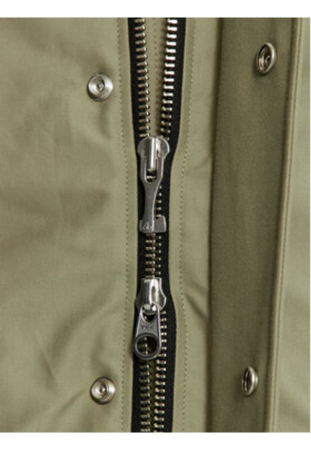 Moose Knuckles Kurtka puchowa M32MP261SX Beżowy Regular Fit. Kolor: beżowy. Materiał: bawełna