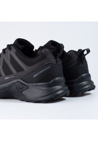 Czarne buty trekkingowe męskie DK Softshell. Kolor: czarny. Materiał: softshell #5