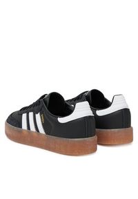 Adidas - adidas Sneakersy Sambae JI1350 Czarny. Kolor: czarny. Materiał: skóra #4