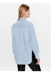 Pinko Koszula jeansowa 100816 A0FO Niebieski Regular Fit. Kolor: niebieski. Materiał: bawełna