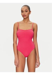 Seafolly Strój kąpielowy Sea Dive 11011DD861 Różowy. Kolor: różowy. Materiał: syntetyk