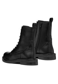 Geox Trzewiki D Serilda D56WYG 00043 C9999 Czarny. Kolor: czarny. Materiał: skóra #5