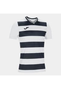 Koszulka do piłki nożnej męska Joma Europa IV. Kolor: biały, wielokolorowy, czarny. Sport: piłka nożna #1