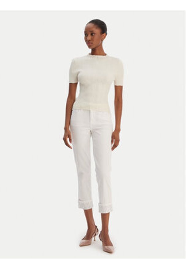 Liu Jo Jeansy UA6006 T2594 Biały Regular Fit. Kolor: biały