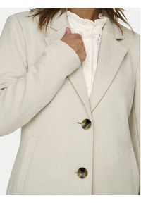 only - ONLY Płaszcz przejściowy Diane 15336518 Beżowy Regular Fit. Kolor: beżowy. Materiał: skóra #2