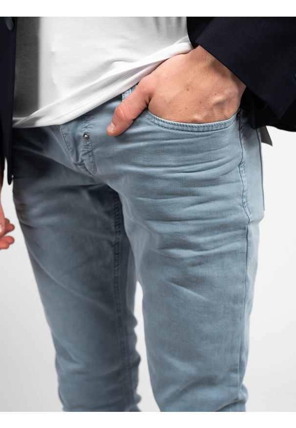 Antony Morato Jeansy Ozzy | MMDT00198 FA750215 | Ozzy | Mężczyzna | Niebieski. Okazja: na co dzień. Kolor: niebieski. Wzór: aplikacja. Styl: casual