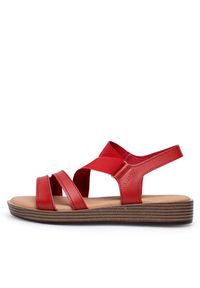 Lasocki Sandały WFA2720-4Z Czerwony. Kolor: czerwony. Materiał: materiał #3