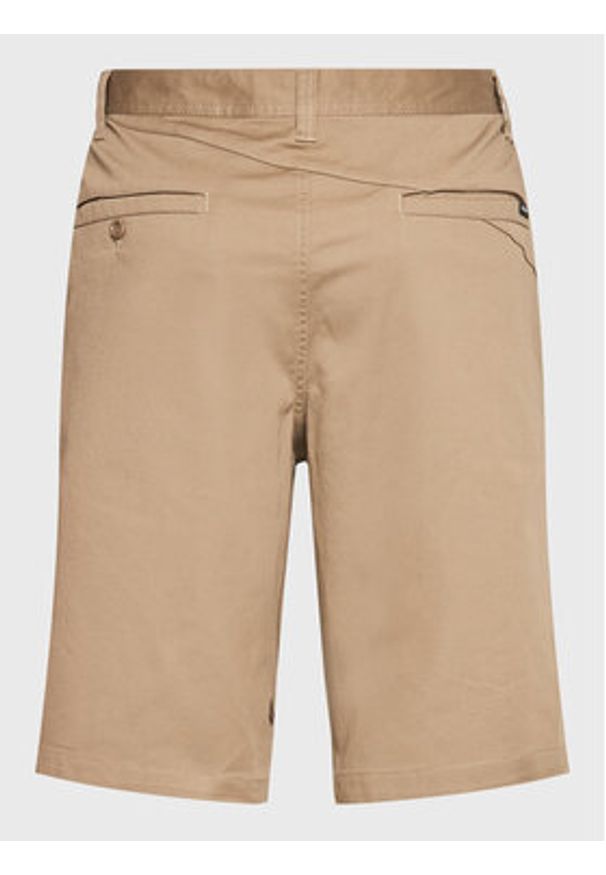 Volcom Szorty materiałowe A0912300 Beżowy Regular Fit. Kolor: beżowy. Materiał: bawełna