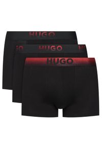 Hugo - HUGO Komplet bokserek 50549172 Czarny. Kolor: czarny. Materiał: bawełna #1