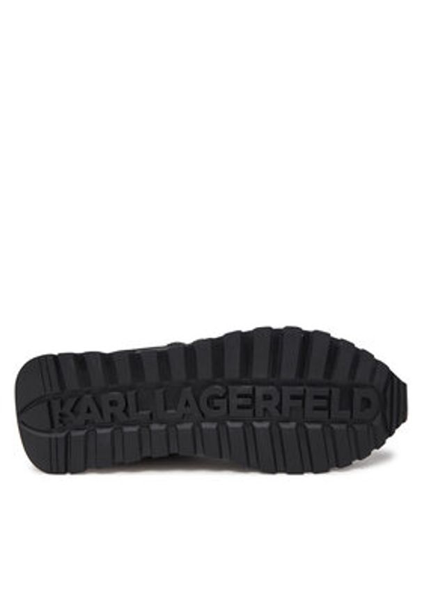 Karl Lagerfeld - KARL LAGERFELD Sneakersy Kairo KL51124 Czarny. Kolor: czarny. Materiał: materiał