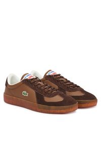 Lacoste Sneakersy Baseshot Pro 51SMA0077 Brązowy. Kolor: brązowy. Materiał: skóra #6