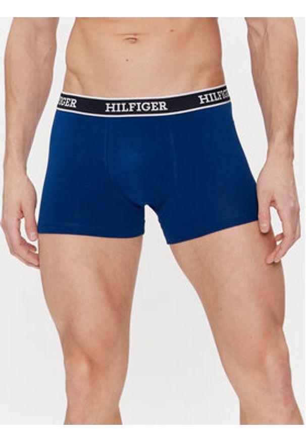 TOMMY HILFIGER - Tommy Hilfiger Komplet 3 par bokserek UM0UM03185 Kolorowy. Materiał: bawełna. Wzór: kolorowy