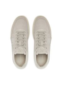 Calvin Klein Jeans Sneakersy YM0YM01094 Biały. Kolor: biały. Materiał: skóra, zamsz