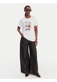 Liu Jo T-Shirt WA6163 JS904 Biały Relaxed Fit. Kolor: biały. Materiał: bawełna #3