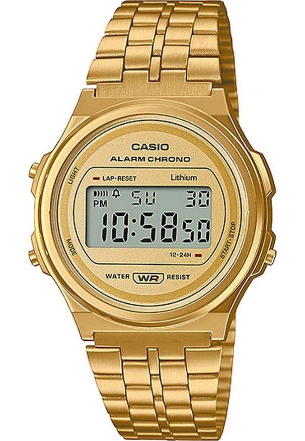 Zegarek Casio Zegarek damski Casio A171WEG-9A VINTAGE. Styl: vintage