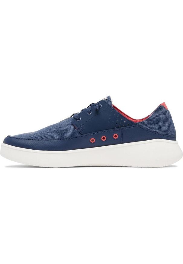 columbia - Buty letnie męskie Columbia Boatside Relaxed PFG. Kolor: niebieski. Sezon: lato