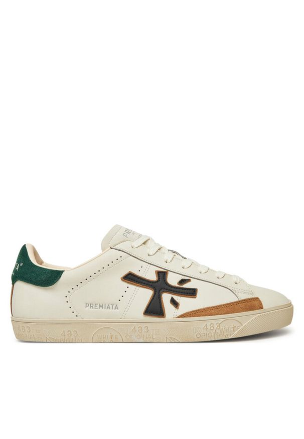 Sneakersy Premiata. Kolor: biały