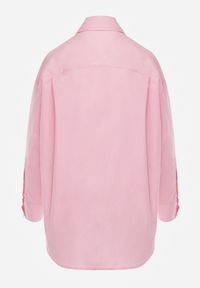 Renee - Jasnoróżowa Koszula Bawełniana Aquida. Typ kołnierza: kołnierzyk klasyczny. Kolor: różowy. Materiał: bawełna. Długość rękawa: długi rękaw. Długość: długie. Styl: klasyczny #2