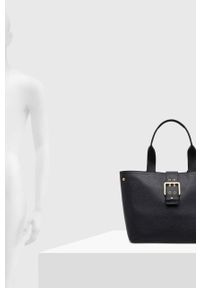 DKNY - Dkny torebka kolor czarny. Kolor: czarny. Rodzaj torebki: na ramię #6