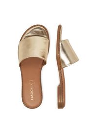 Lasocki Klapki EST-AFIONA-01 Złoty. Kolor: złoty. Materiał: skóra #9